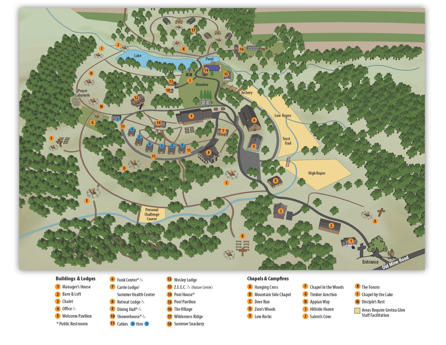 Camp Map